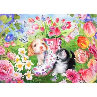 Tulip Pets - Puzzel (500XL)