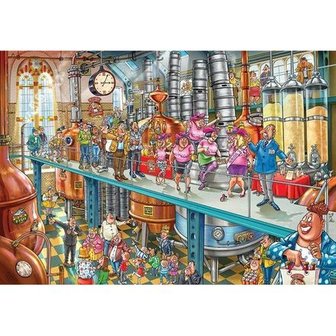 Wasgij Mystery Puzzel (#21): Leven in de brouwerij! (1000)