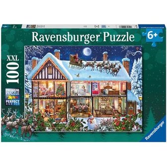 Kerstfeest thuis - Puzzel (100XXL)