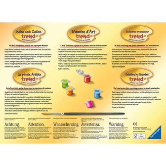 Schilderen op nummer: Bonte Zebra