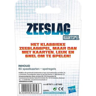 Zeeslag Kaartspel