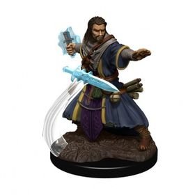 D&amp;D Icons of the Realms: Human Wizard Male (Premium Pre-Painted Miniature)