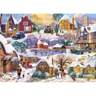 Christmas Cottages - Puzzel (1000)
