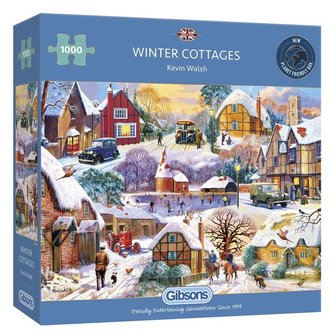 Christmas Cottages - Puzzel (1000)