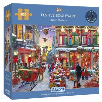 Festive Boulevard - Puzzel (500)