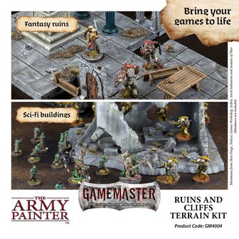 Gamemaster: Ruins &amp; Cliffs Terrain Kit (The Army Painter)
