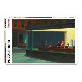 Nighthawks, Edward Hopper - Puzzle (1000)