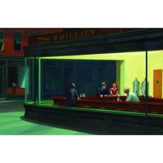 Nighthawks, Edward Hopper - Puzzle (1000)