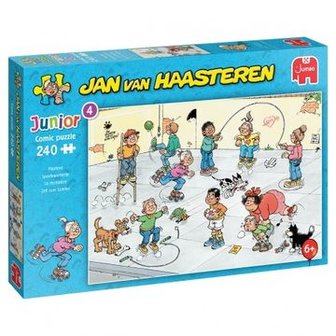 Speelkwartiertje - Jan van Haasteren Junior Puzzel (240)