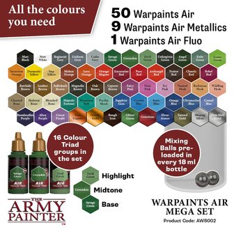 Warpaints Air Mega Set (The Army Painter)