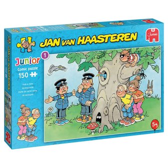 Verstoppertje - Jan van Haasteren Junior Puzzel (150)
