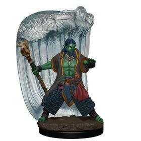 D&amp;D Icons of the Realms: Water Genasi Druid Male (Premium Pre-Painted Miniature)