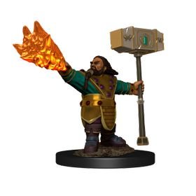 D&amp;D Icons of the Realms: Dwarf Cleric Male (Premium Pre-Painted Miniature)