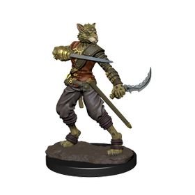 D&amp;D Icons of the Realms: Tabaxi Rogue Male (Premium Pre-Painted Miniature)
