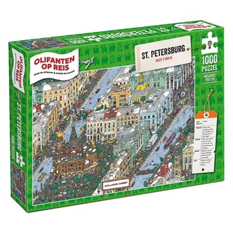 Olifanten op Reis #3: Sint-Petersburg - Puzzel (1000)