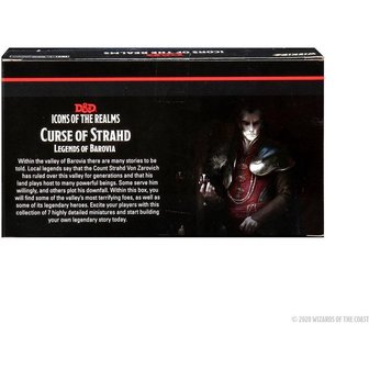 D&amp;D Icons of the Realms: Curse of Strahd - Legends of Barovia