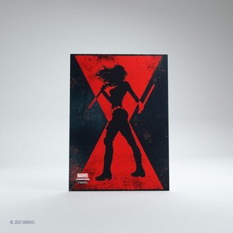 Gamegenic Marvel Champions Art Sleeves: Black Widow (66x91mm) - 50+1