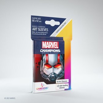 Gamegenic Marvel Champions Art Sleeves: Ant-Man (66x91mm) - 50+1