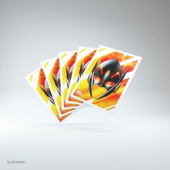 Gamegenic Marvel Champions Art Sleeves: Wasp (66x91mm) - 50+1