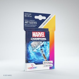 Gamegenic Marvel Champions Art Sleeves: Thor (66x91mm) - 50+1