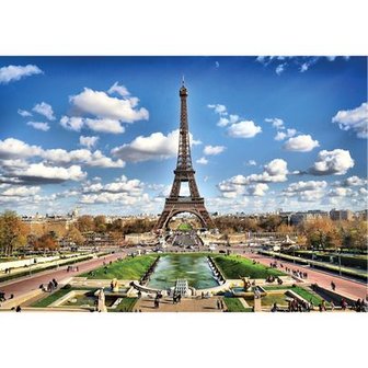 Eiffel Tower, Paris - World&#039;s Smallest Jigsaw Puzzle (1000)
