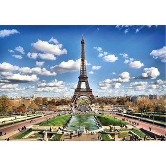 Eiffel Tower, Paris - World&#039;s Smallest Jigsaw Puzzle (1000)