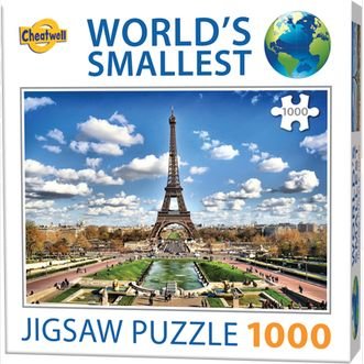 Eiffel Tower, Paris - World&#039;s Smallest Jigsaw Puzzle (1000)
