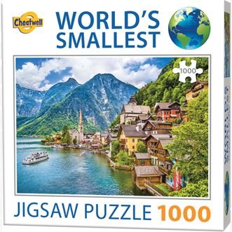Hallstatt, Austria - World&#039;s Smallest Jigsaw Puzzle (1000)