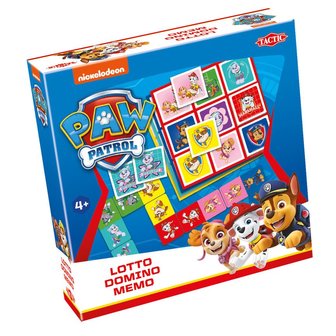 Paw Patrol: Lotto Domino Memo