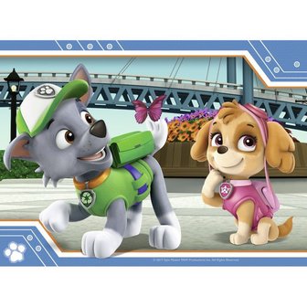 Paw Patrol - 4 in a Box Puzzel (12+16+20+24)