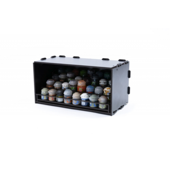 Black Paint Rack: Uitschuifbaar rek (voor Citadel verf)