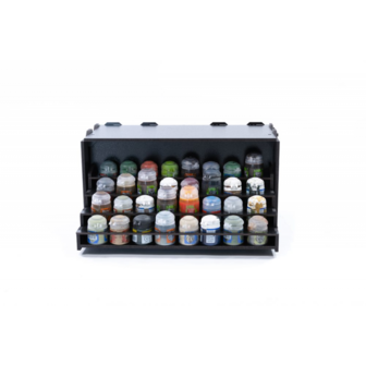 Black Paint Rack: Uitschuifbaar rek (voor Citadel verf)