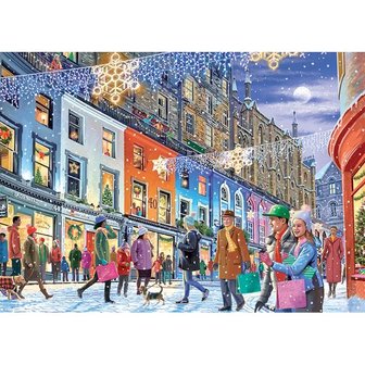 Christmas in Edinburgh - Puzzel (1000)