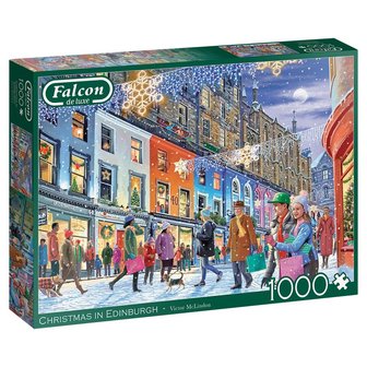 Christmas in Edinburgh - Puzzel (1000)