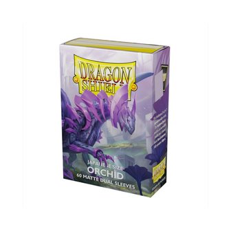 Dragon Shield Dual Matte Sleeves: Japanese Orchid (59x86mm) - 60x