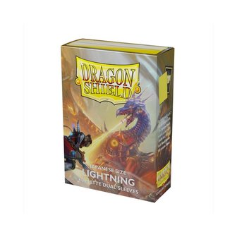 Dragon Shield Dual Matte Sleeves: Japanese Lightning (59x86mm) - 60x