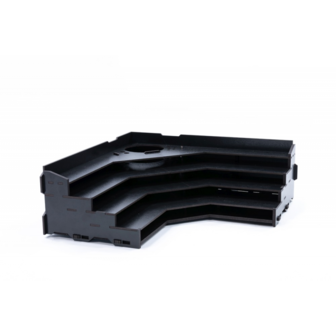 Black Paint Rack: Hoek Top (Tribune)