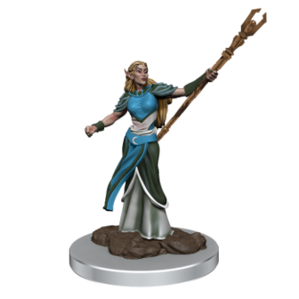 D&amp;D Icons of the Realms: Elf Sorcerer Female (Premium Pre-Painted Miniature)
