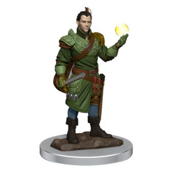 D&amp;D Icons of the Realms: Half-Elf Bard Male (Premium Pre-Painted Miniature)