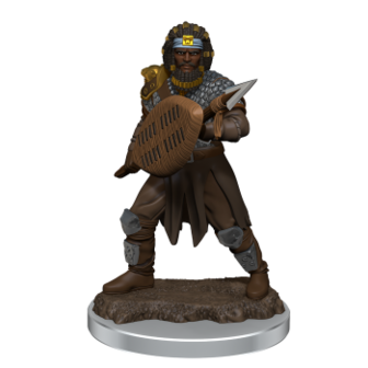 D&amp;D Icons of the Realms: Human Fighter Male (Premium Pre-Painted Miniature)