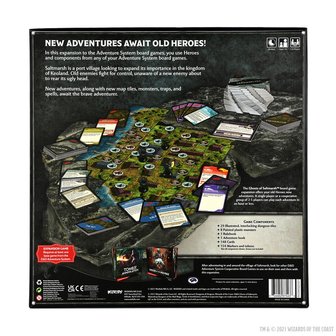Dungeons &amp; Dragons: Ghosts of Saltmarsh Adventure System Board Game [STANDARD EDITION]