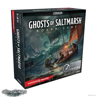 Dungeons &amp; Dragons: Ghosts of Saltmarsh Adventure System Board Game [PREMIUM EDITION]
