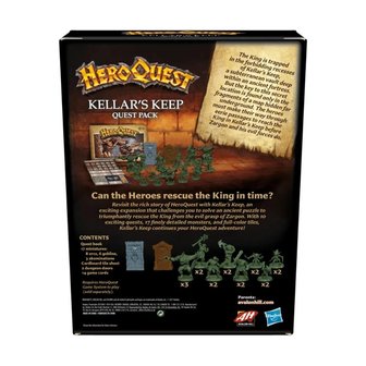 HeroQuest: Kellar&#039;s Keep (Quest Pack)