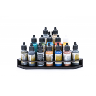 Black Paint Rack: Top Eindstuk (voor Vallejo en The Army Painter verf)