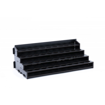 Black Paint Rack: Top Middenstuk (voor The Army Painter &amp; Vallejo verf)