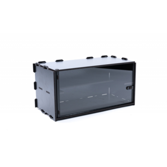 Black Paint Rack: Middenstuk (Vitrine)