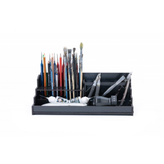Black Paint Rack: Middenstuk Top (Gereedschapsmodule)