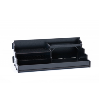 Black Paint Rack: Middenstuk Top (Gereedschapsmodule)
