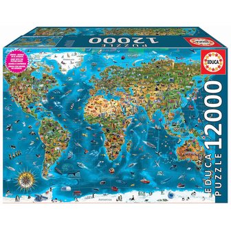 Het Mooiste van de Wereld - Puzzel (12000)