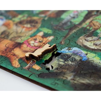 Elke Dag is Zondag - Houten Puzzel DaVICI (250)